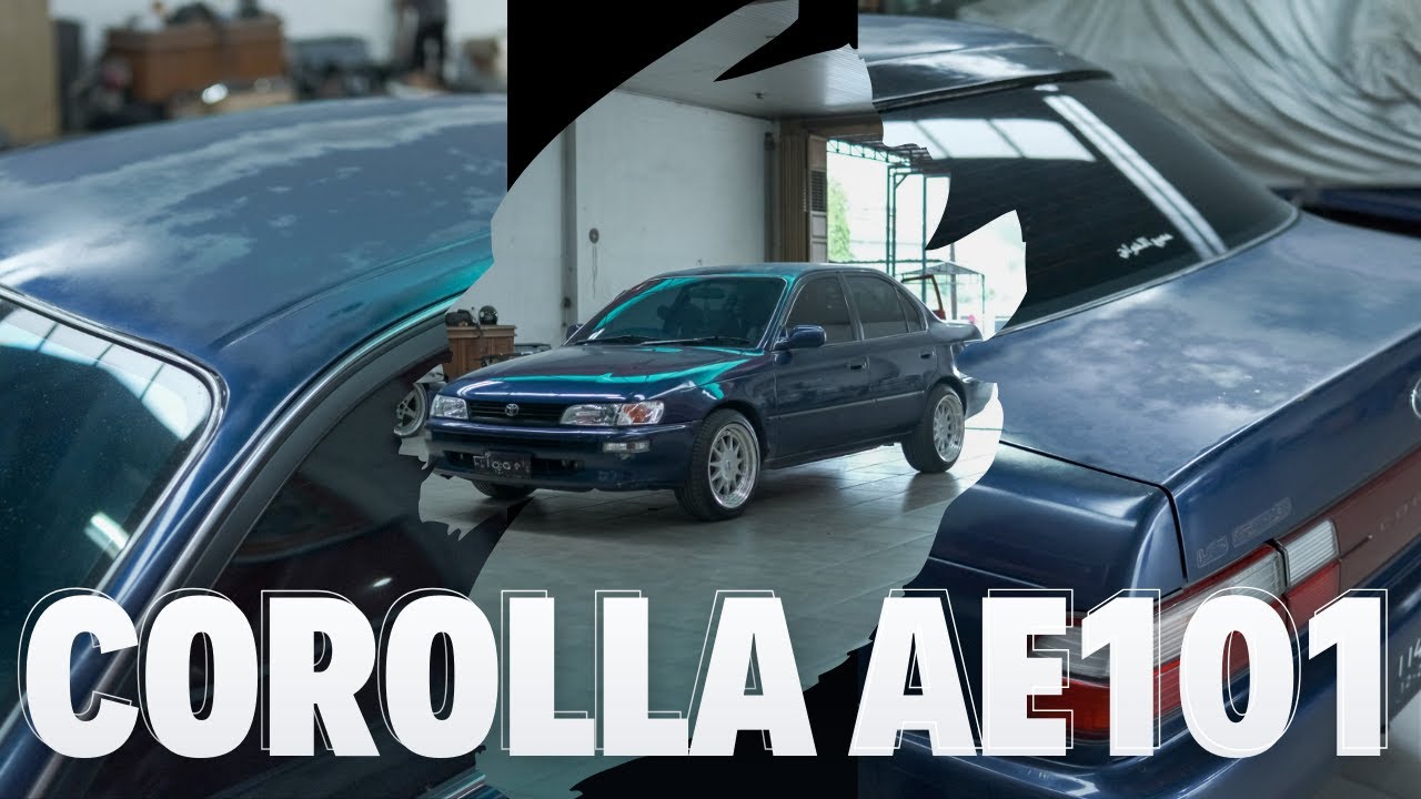 REPAINT TOYOTA COROLLA AE101 IN 20 MINUTES