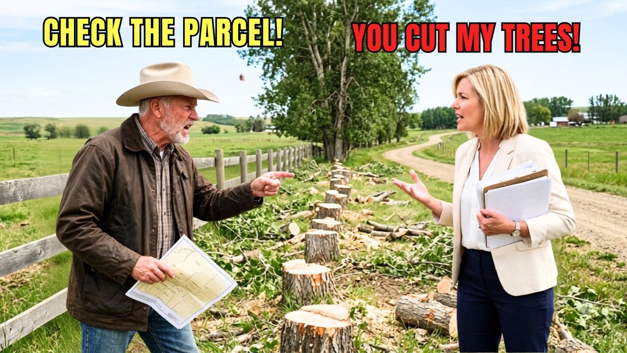 HOA Removed Trees From My Windbreak&mdash;Then the Parcel Map Put Every Stump on My Land