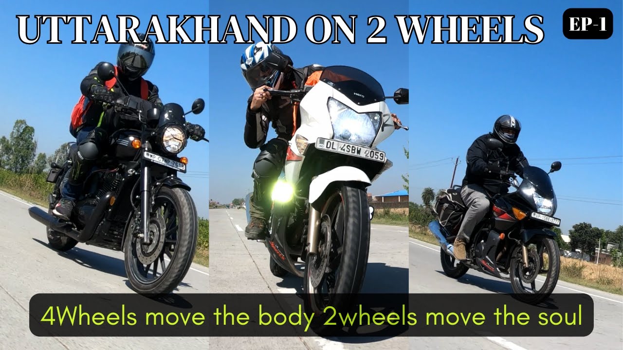 Delhi to Munsiyari Road Trip | EP -1 | Delhi To Almora, via Bhimtal | Delhi to Munsiyari Bike Trip |