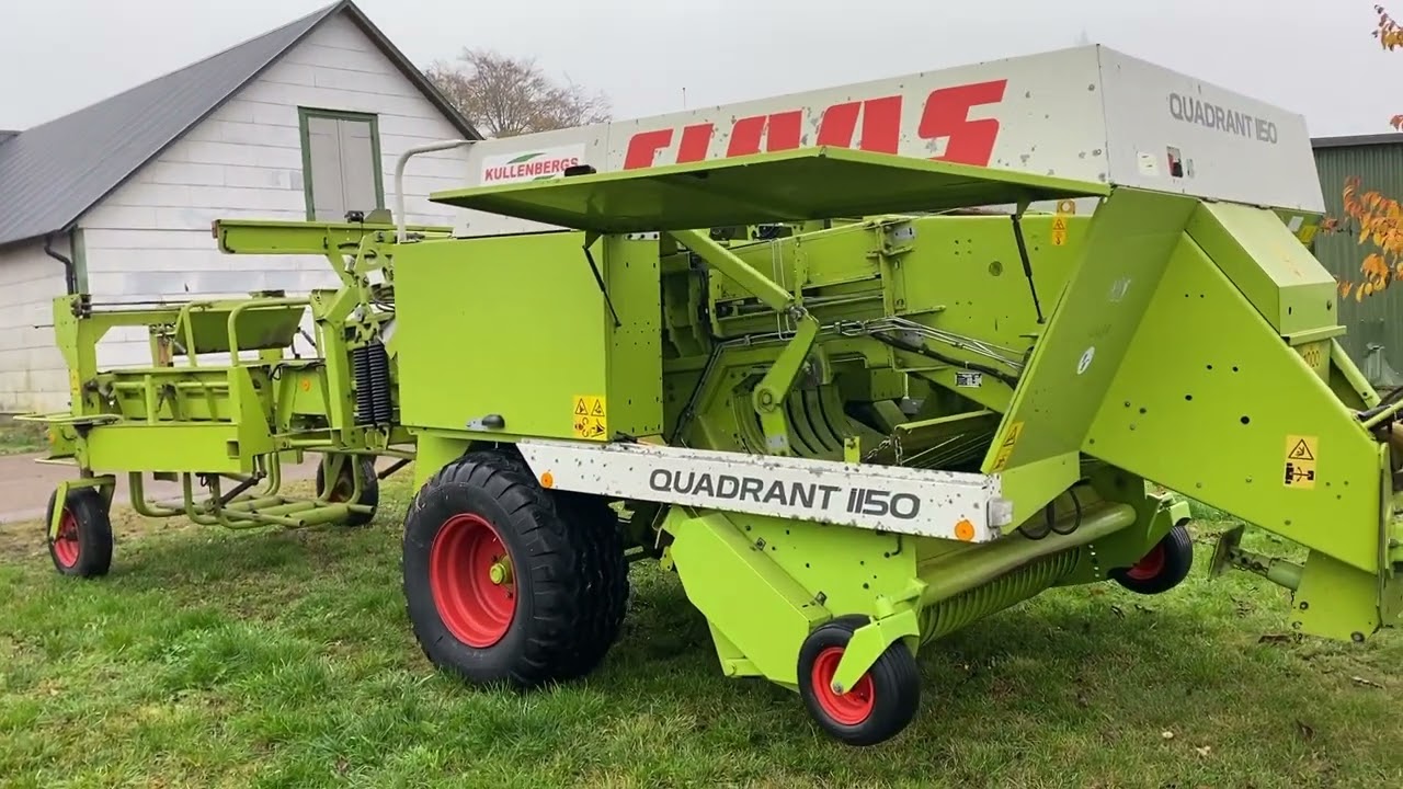 Köp Balpress med balstaplare Claas Quadrant 1150  på Klaravik