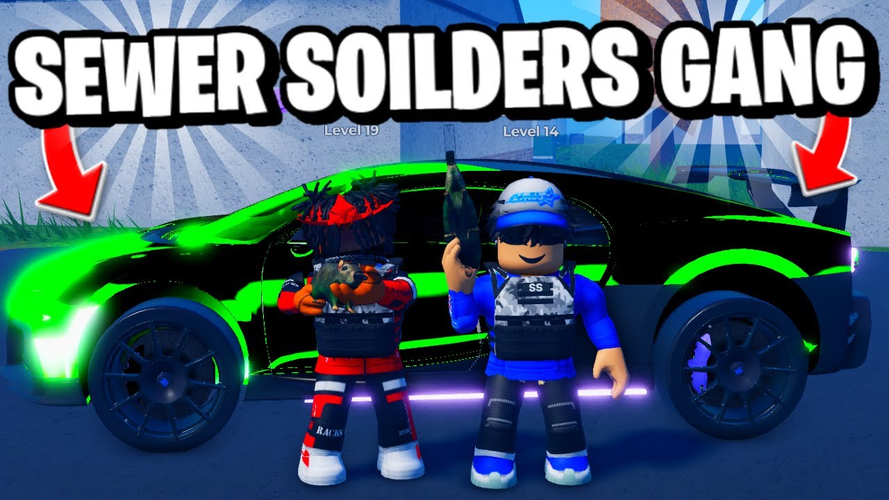 Я ПРИСОЕДИНИЛСЯ К БАДЕ СОЛДАТ ИЗ КАНАЛИЗА В ROBLOX CALI SHOOTOUT!