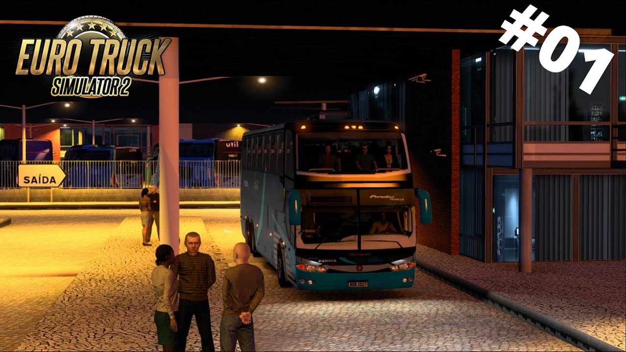 ETS2 | Viagem de Ônibus: Belo Horizonte x São João Del Rei #1
