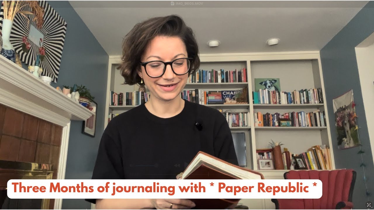 Three months of journaling with Paper Republic