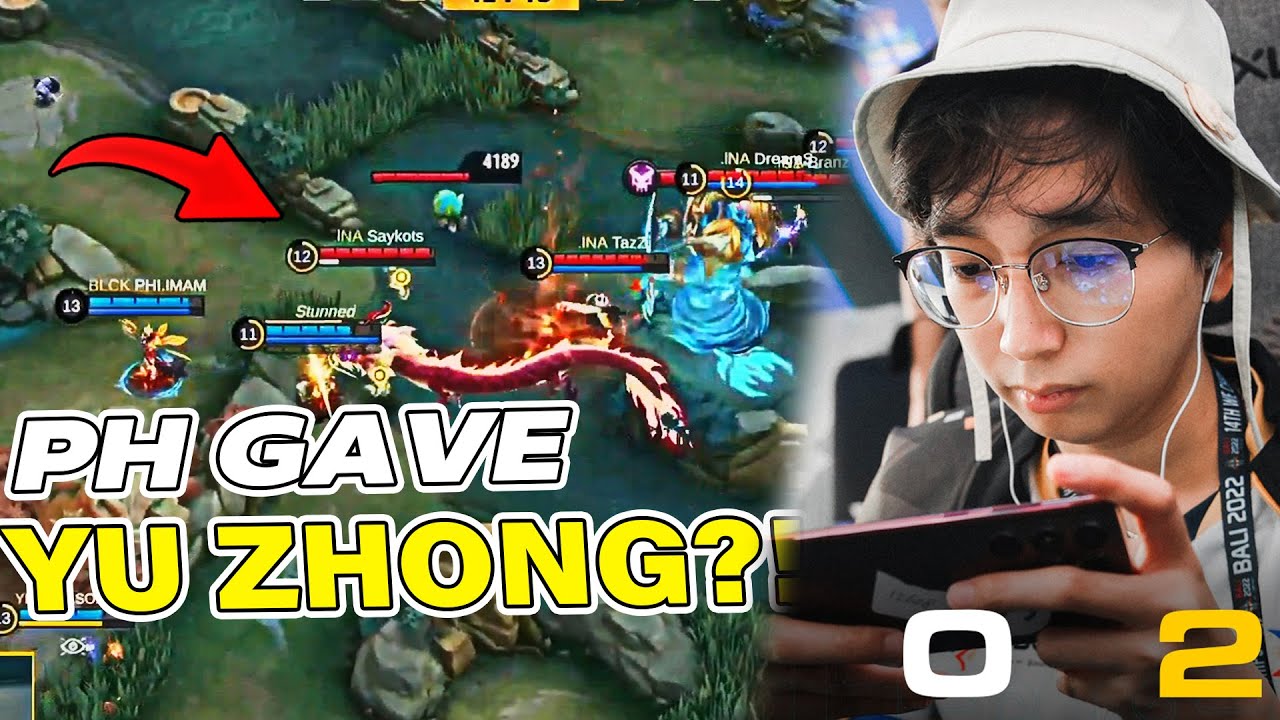 TEAM PHILIPPINES (BLACKLIST) GAVE YU ZHONG TO SAYKOTS AGAIN AND INSTANTLY REGRET IT