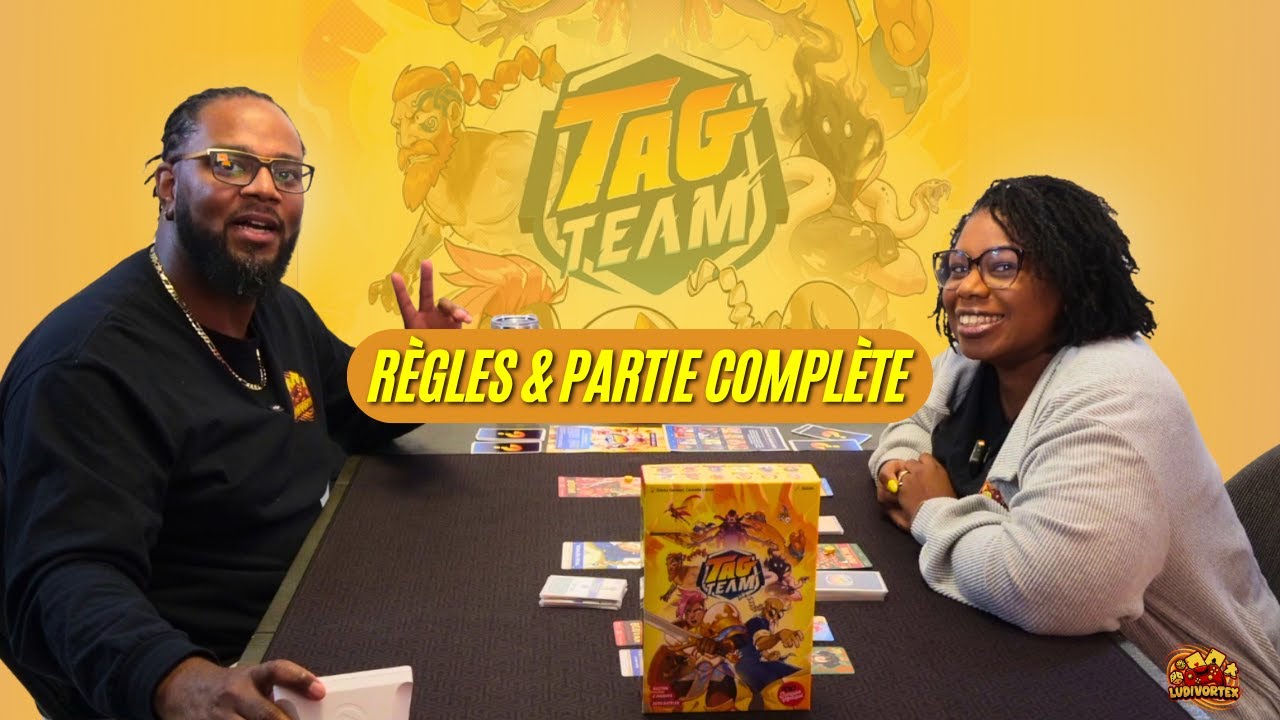 TAG TEAM – Un duel sans pitié en deck-building - partie complète
