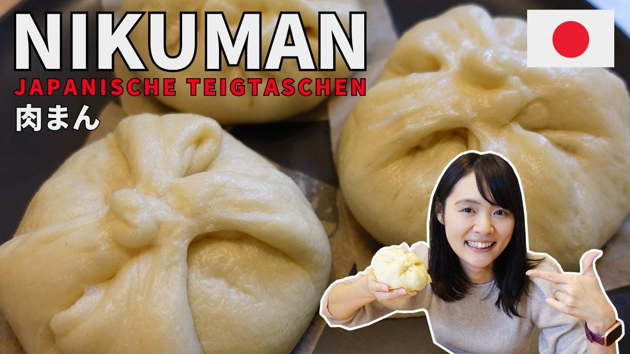 Rezept: Japanische Teigtaschen NIKUMAN, So machst du fluffige, gefüllte Dampfnudeln!