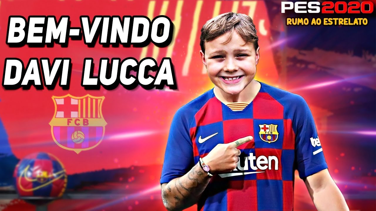 O FILHO DO NEYMAR É APRESENTADO NO BARCELONA ⚽ RUMO AO ESTRELATO DAVI LUCCA #27