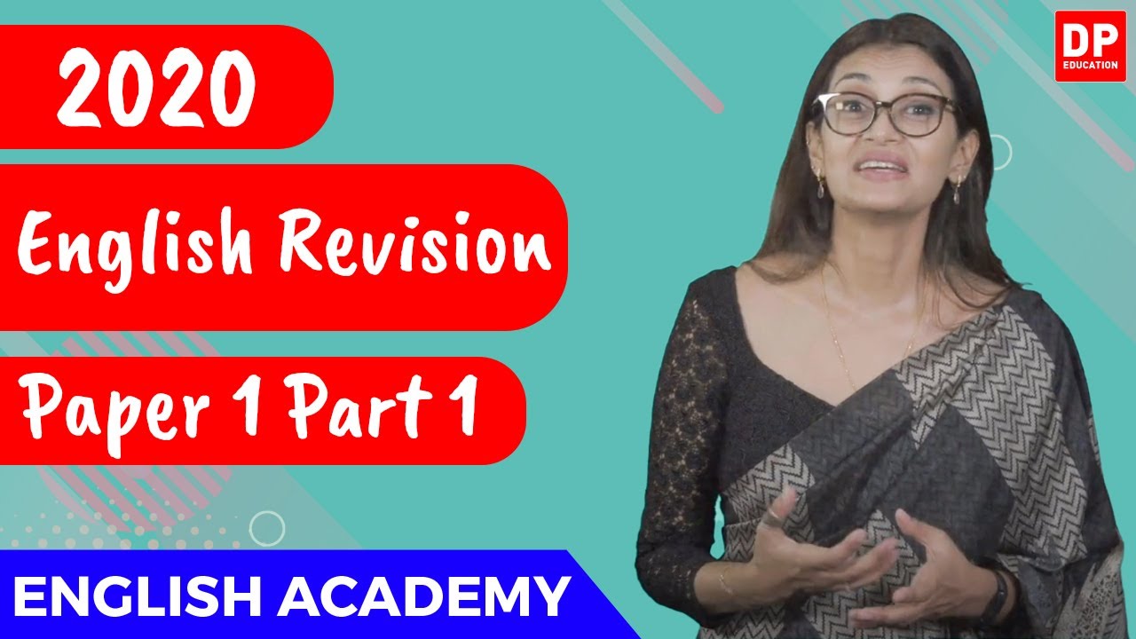 2020 English Revision Paper - Part 1 | Grade 11