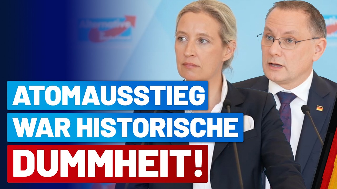 Presseerklärung mit Alice Weidel & Tino Chrupalla - AfD-Fraktion im Bundestag