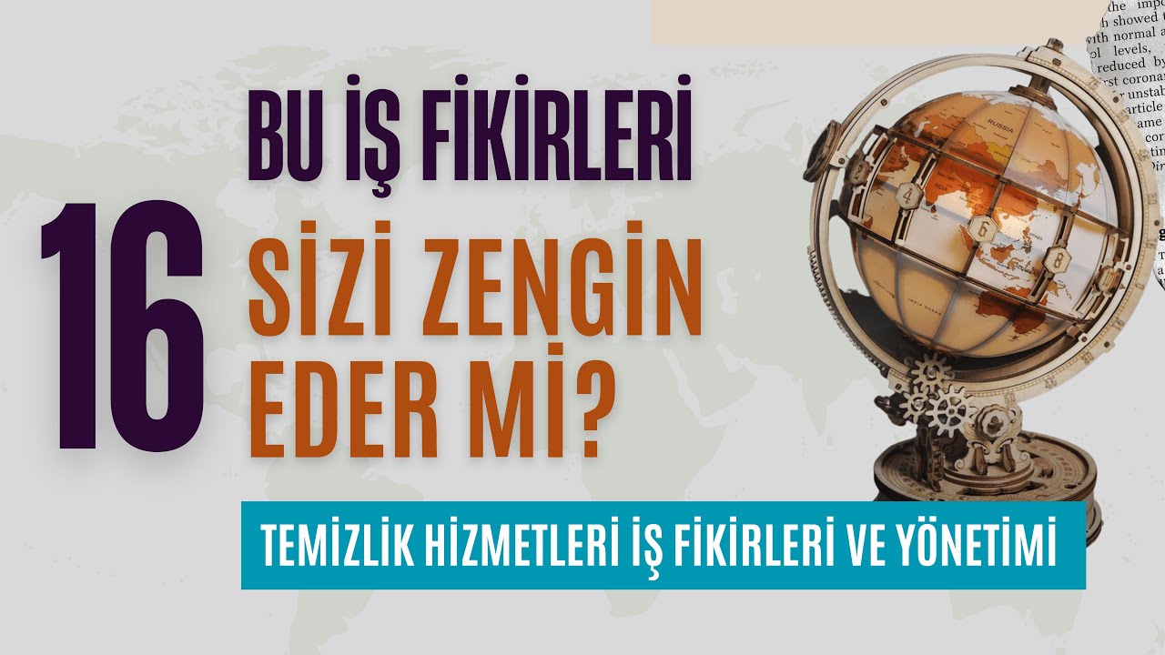 Kimsenin Bilmediği İş Fikri #16 Temizlik Hizmetleri İş Fikirleri ve Yönetimi |Girişimcilik Yolu 2025