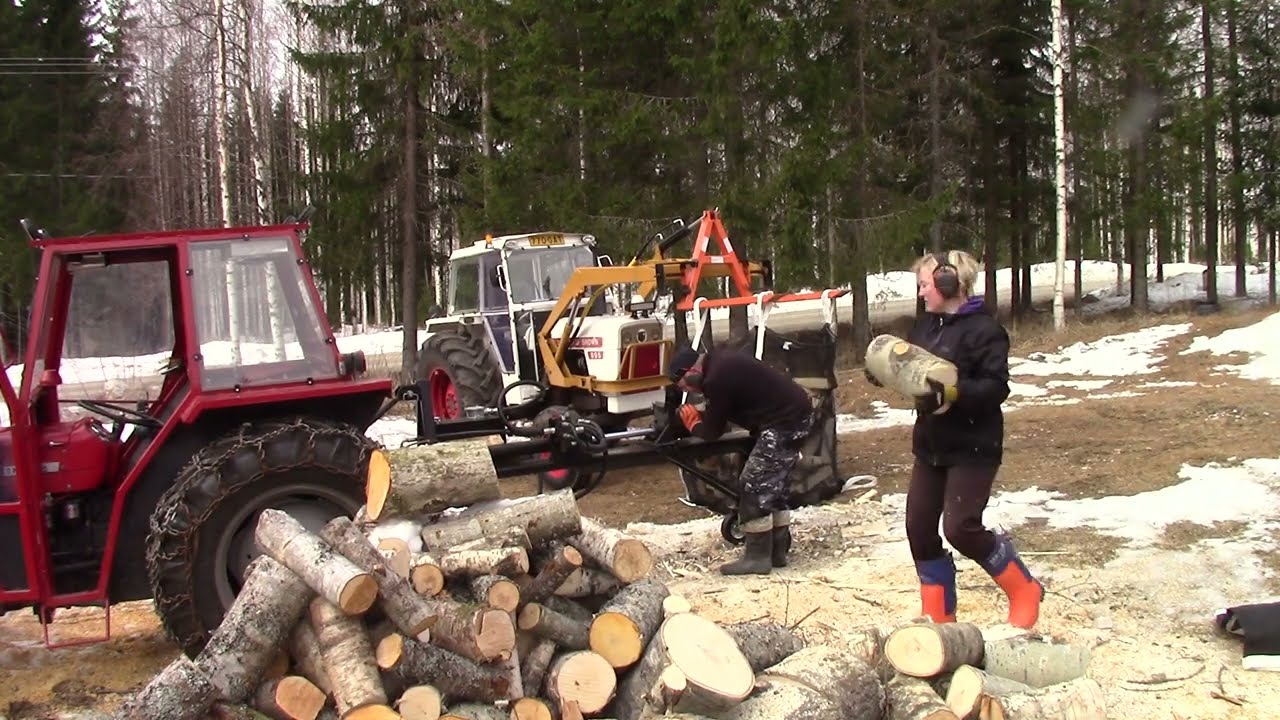 Bluesia ja klapihommia/Blues and firewood work