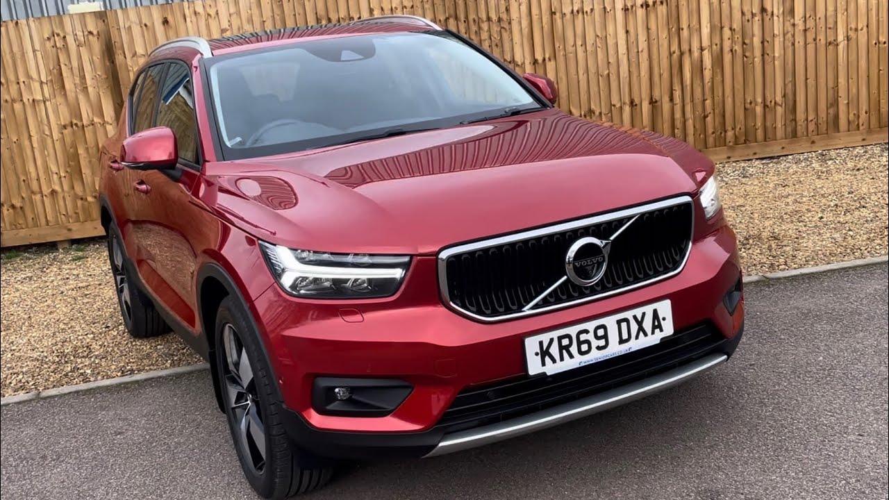 Massive spec Volvo XC40 in Fusion Red metallic for sale!!!