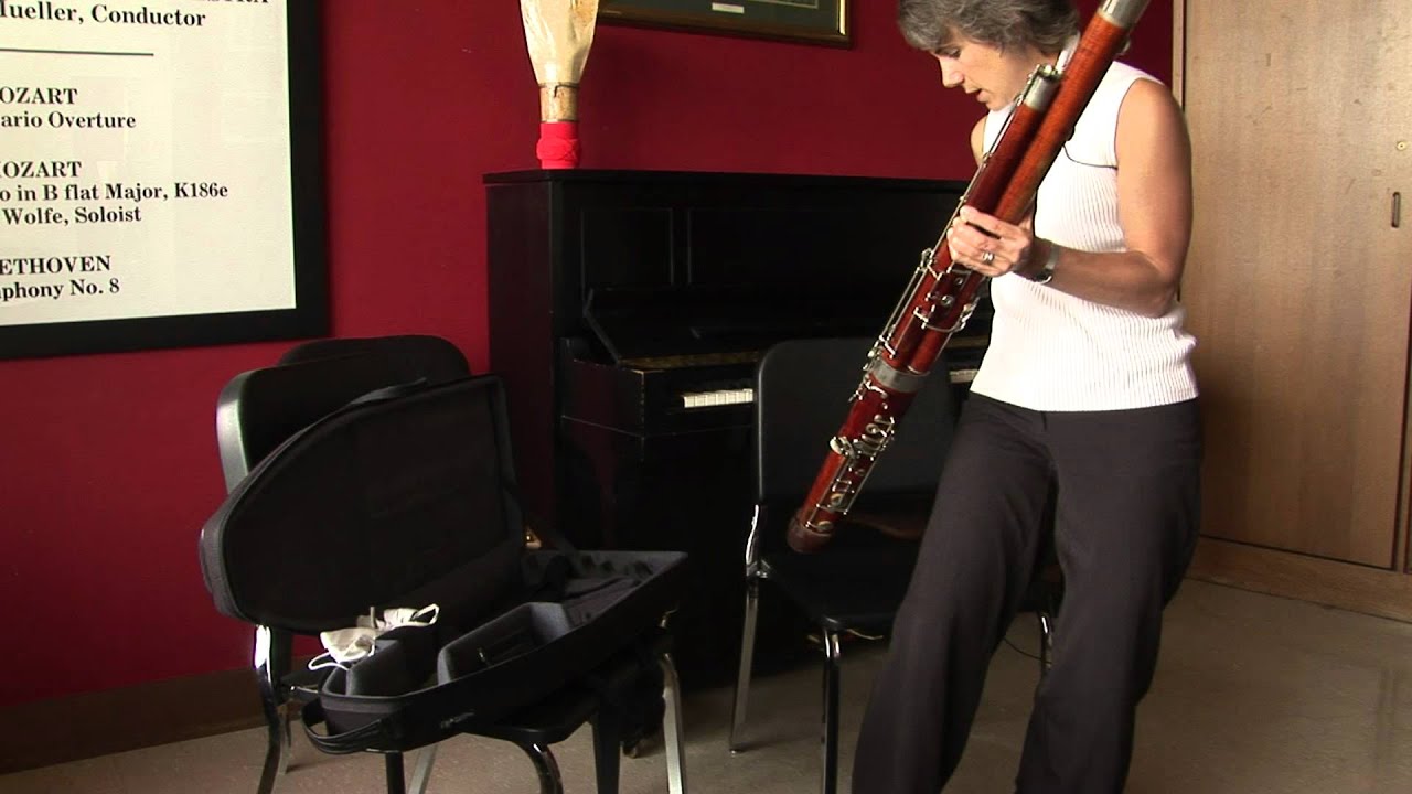 How to put a bassoon together