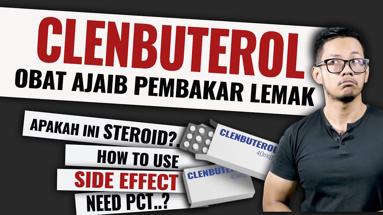 INI OBAT AJAIB?!😱 Menurunkan Berat Badan Super Cepat 🥵🥵 Manfaat, dosis, dan efek samping Clenbuterol