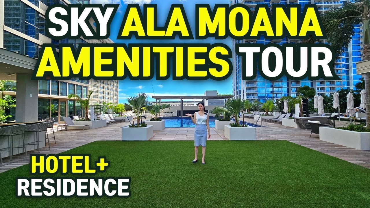 WALK THROUGH! Sky Ala Moana Hotel + Residence Amenity Walk to the Beach!