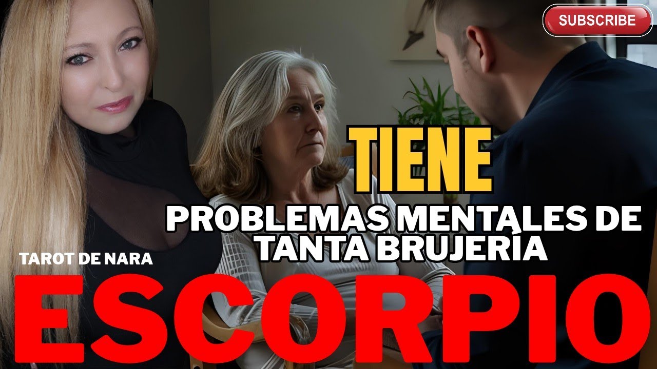 ESCORPIO♏QUIERE DESAPARECER DE ESTA PERSONA!TIENE PROBLEMAS MENTALES DE LA BRUJERÍA!LLEGA DINERO🫵🏼