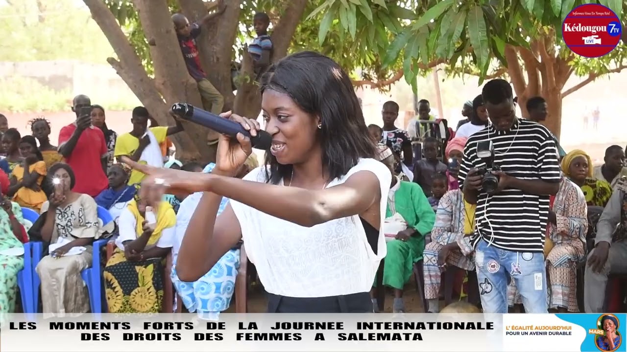 REVIVEZ LES TEMPS FORTS DU 08 MARS ORGANISE PAR LE PROJET DAMCAM A SALEMATA