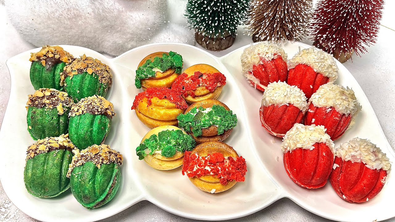 Печенье «Орешки» по-новогоднему 🎄cookies «Nuts» 