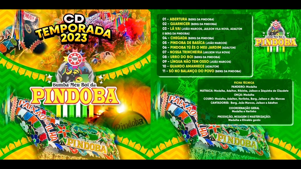 CD DO BUMBA MEU BOI DA PINDOBA 2023 COMPLETO
