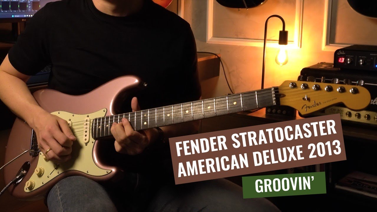 2013 Fender Stratocaster American Deluxe // Groovin' Tones