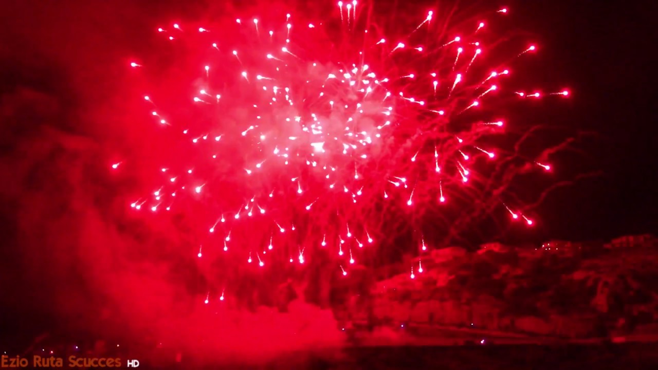 Festa di San Giorgio 2018 a Modica-Spettacolo Pirotecnico 