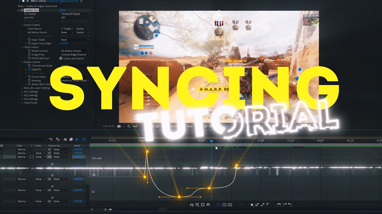 How to Sync COD Clips in 2025! (After Effects Tutorial)
