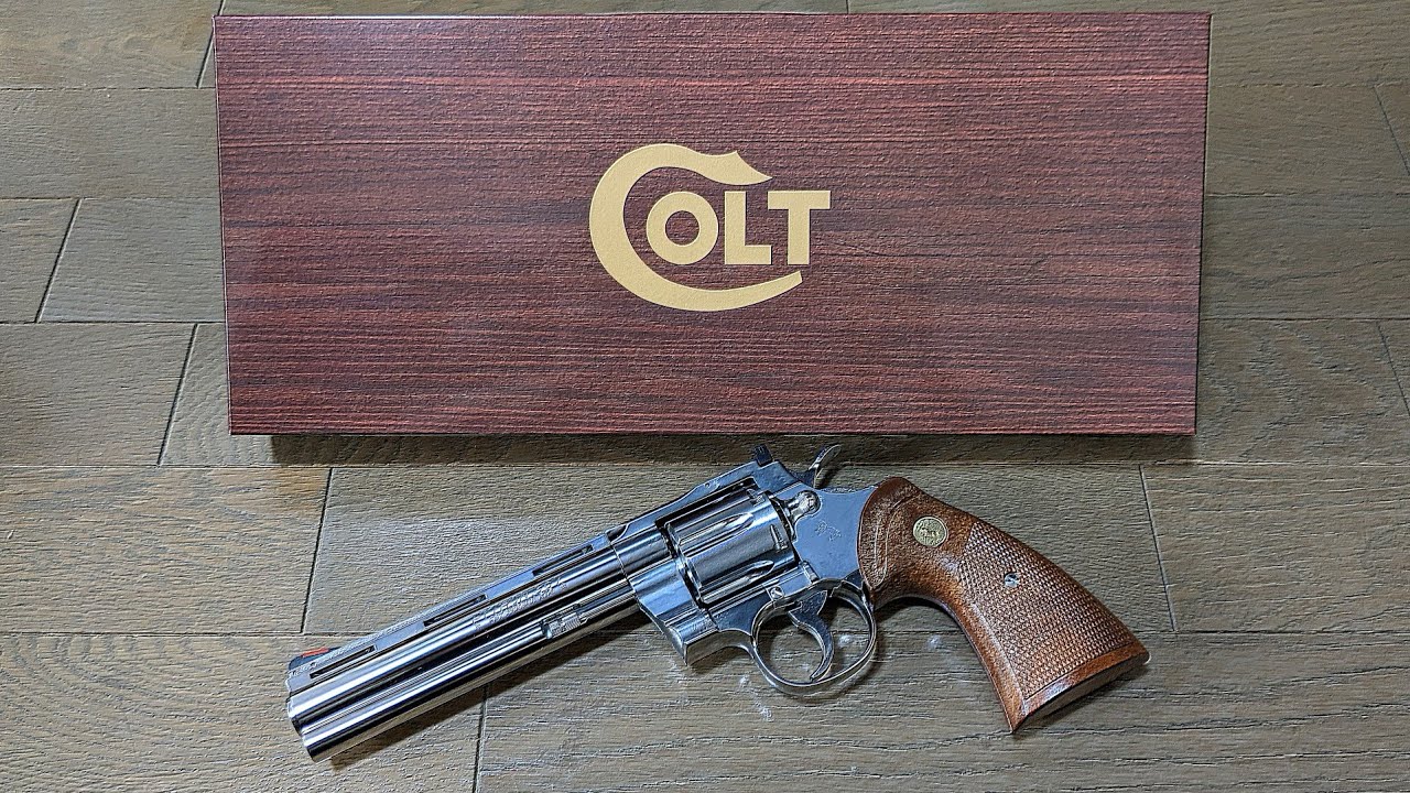 【タナカワークス】Colt Python Stainless Finish 6inch