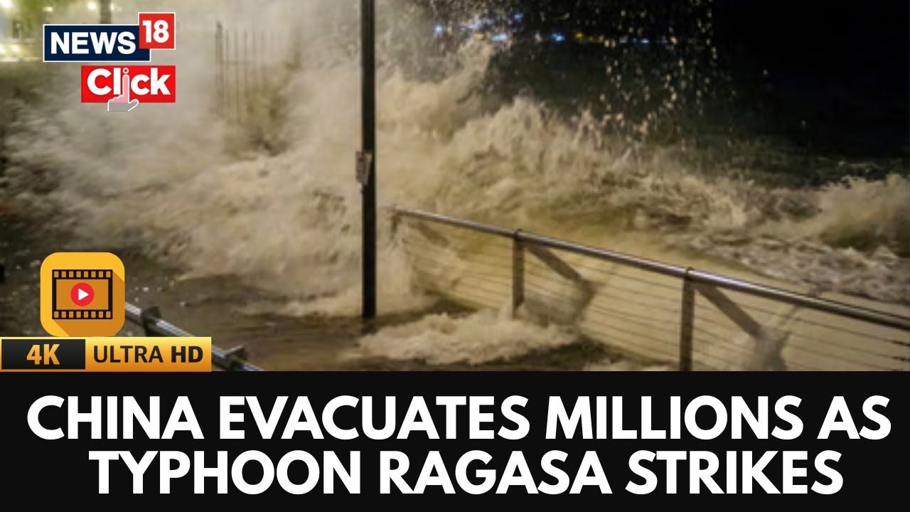Typhoon Ragasa To Crash On China Coast Today; 14 Killed, Several Missing In Taiwan | 4K | N18G