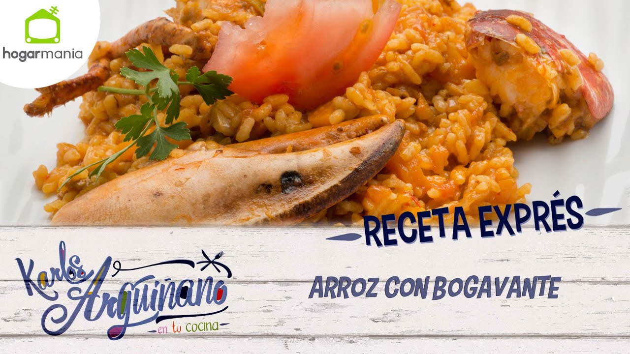 Karlos Arguiñano: Receta de Arroz con bogavante de Karlos Arguiñano