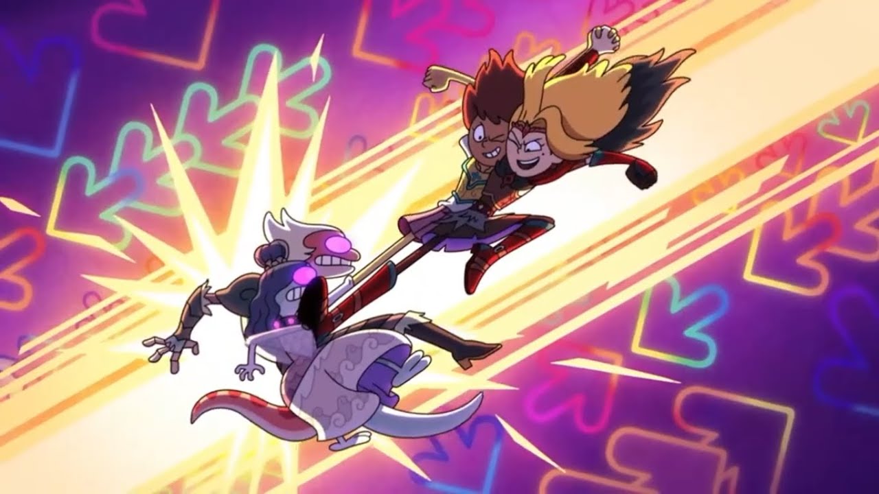 Anne & Sasha's Dance Routine (Clip) / Beginning of The End  / Amphibia