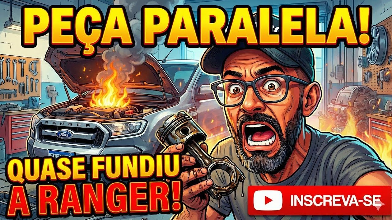 CUIDADO COM PEÇAS DE REPOSIÇÃO PARALELAS! QUASE DEU RUIM NA RANGER!!