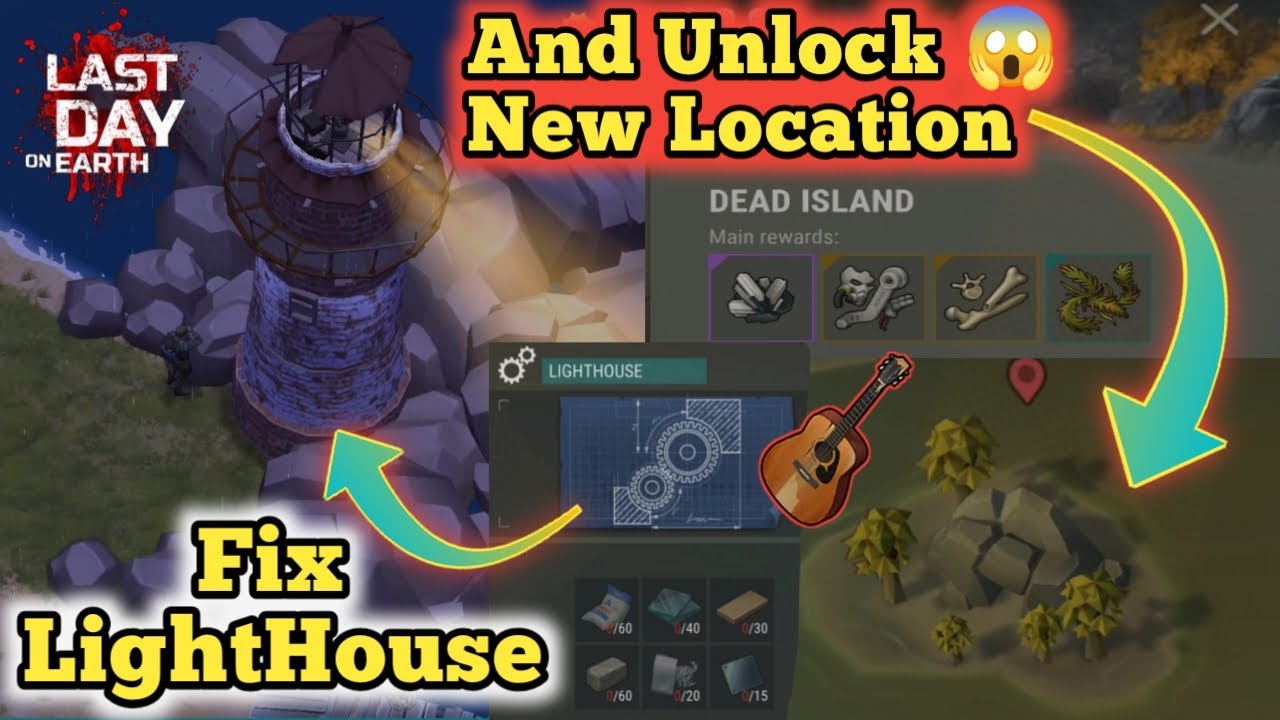 Fix Lighthouse and Unlock New Location Last day on earth survival ldoe Titanium Bar