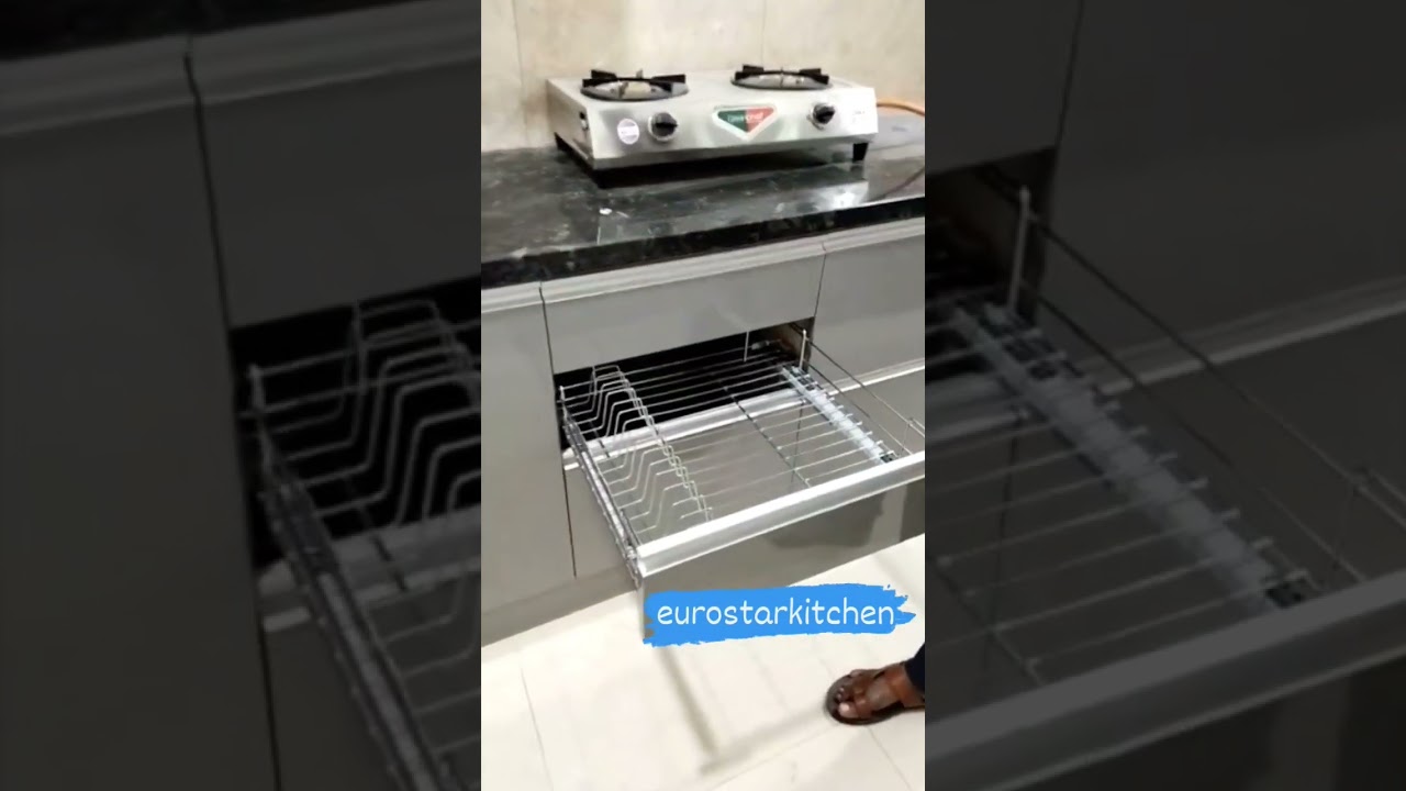 Let check Best kitchen Accessorie ss wire baskets  @Eurostar-interiores-kitchens