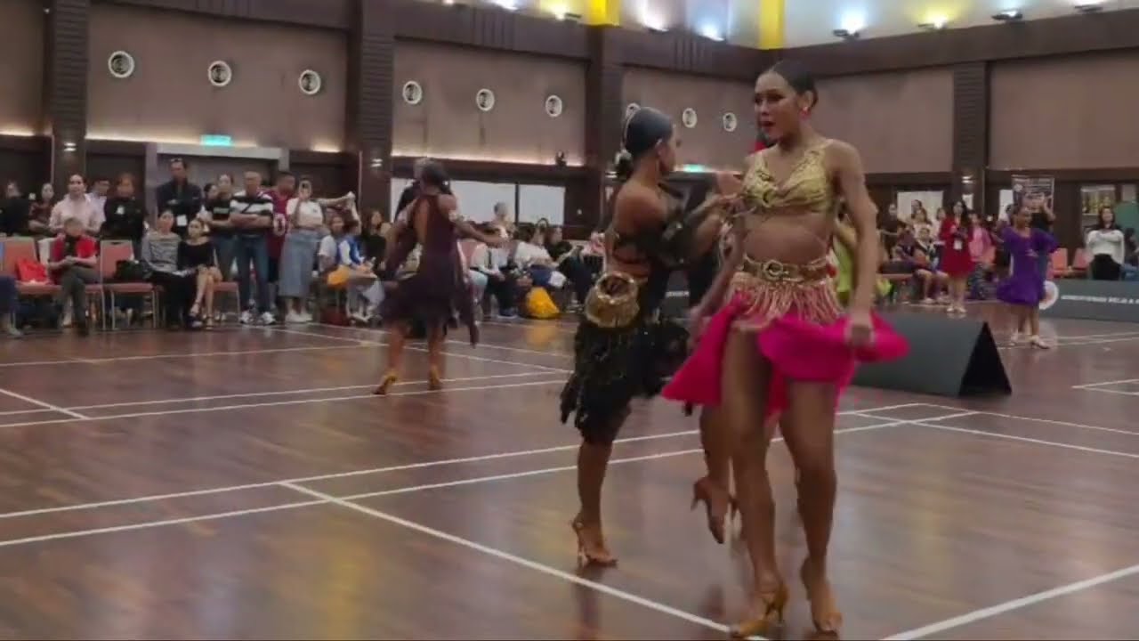 Erica Chin original dance video for latin lesson Champion Solo competition
