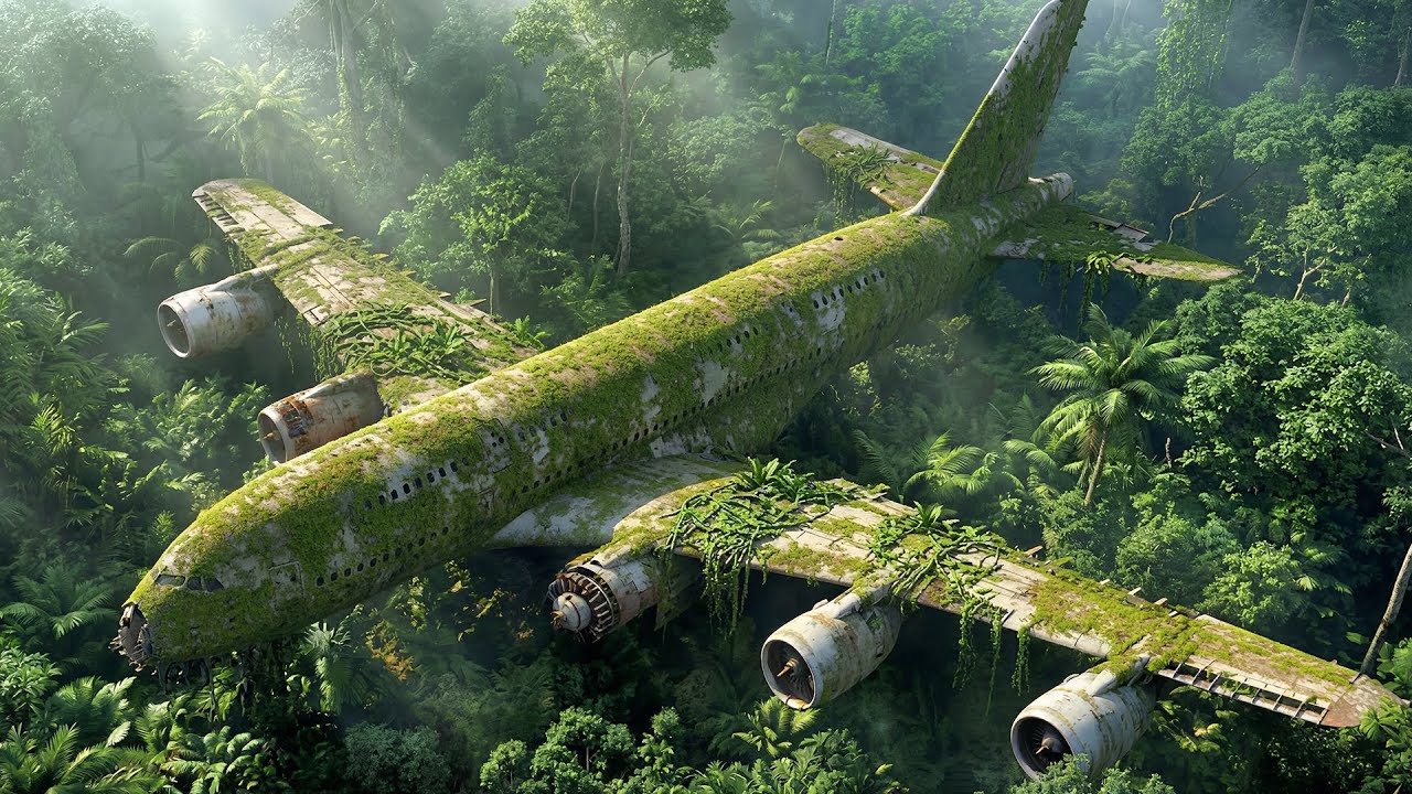 Hidden for 50 Years in a Jungle Cave — The Giant A380 That Flew Again