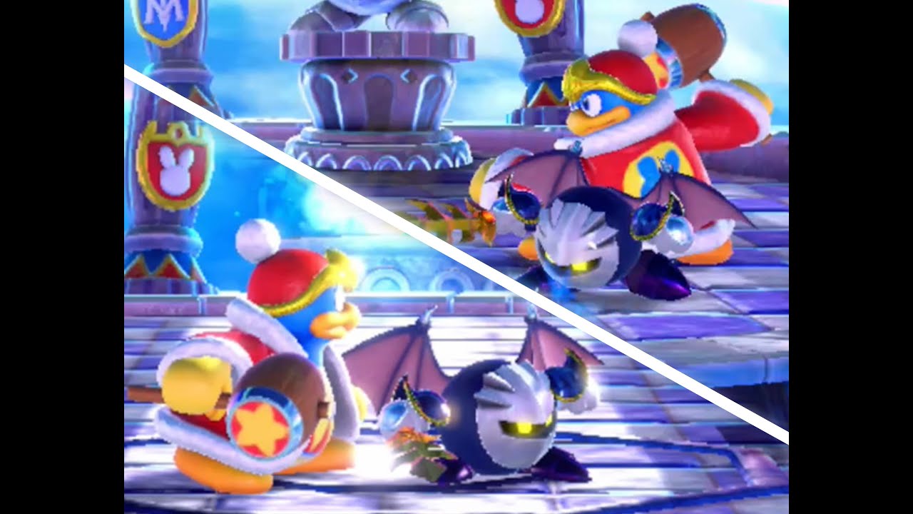 Kirby Fighters 2: King Dedede & Meta Knight vs. King Dedede & Meta Knight