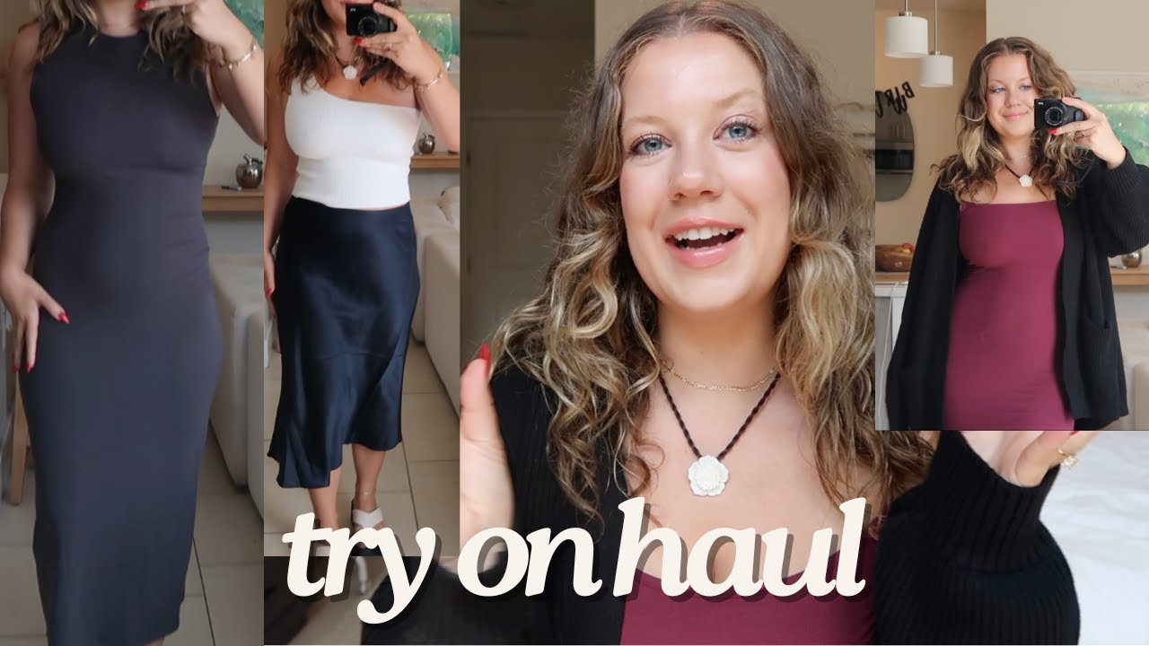 QUINCE try on haul | affordable basics + honest review!