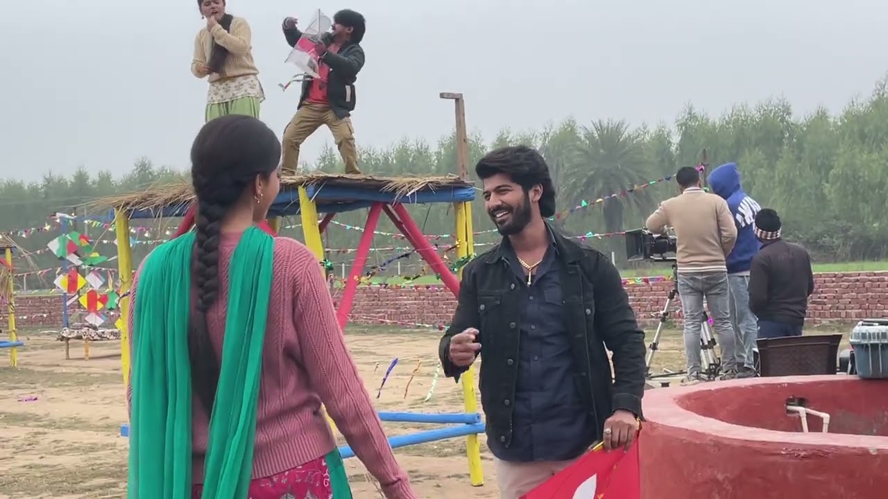BTS making of kite festival Ganga Mai Ki Betiyan   #zeetvshow #zeetvserial #mohankarflimsvlogs par 3