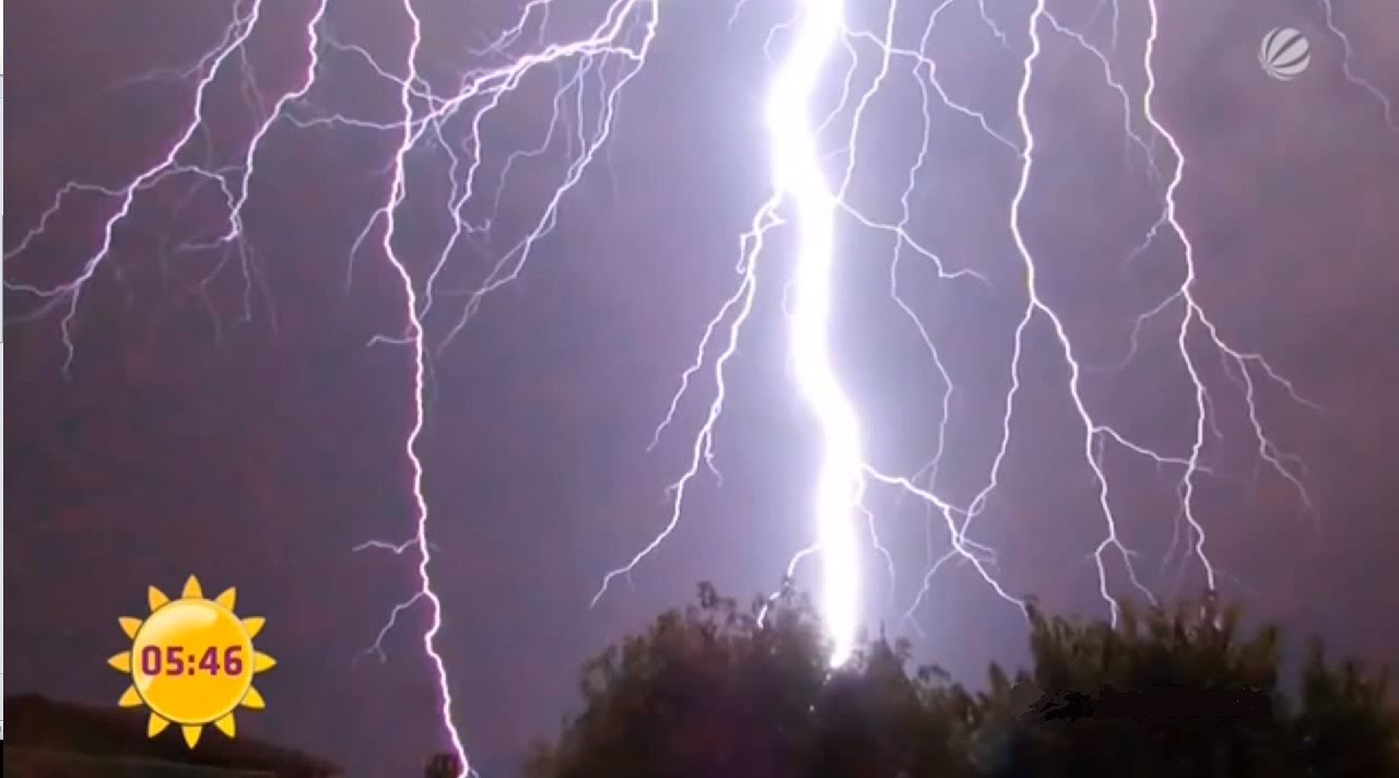 Junger Vater vom Blitz getroffen | Sat.1 Frühstücksfernsehen