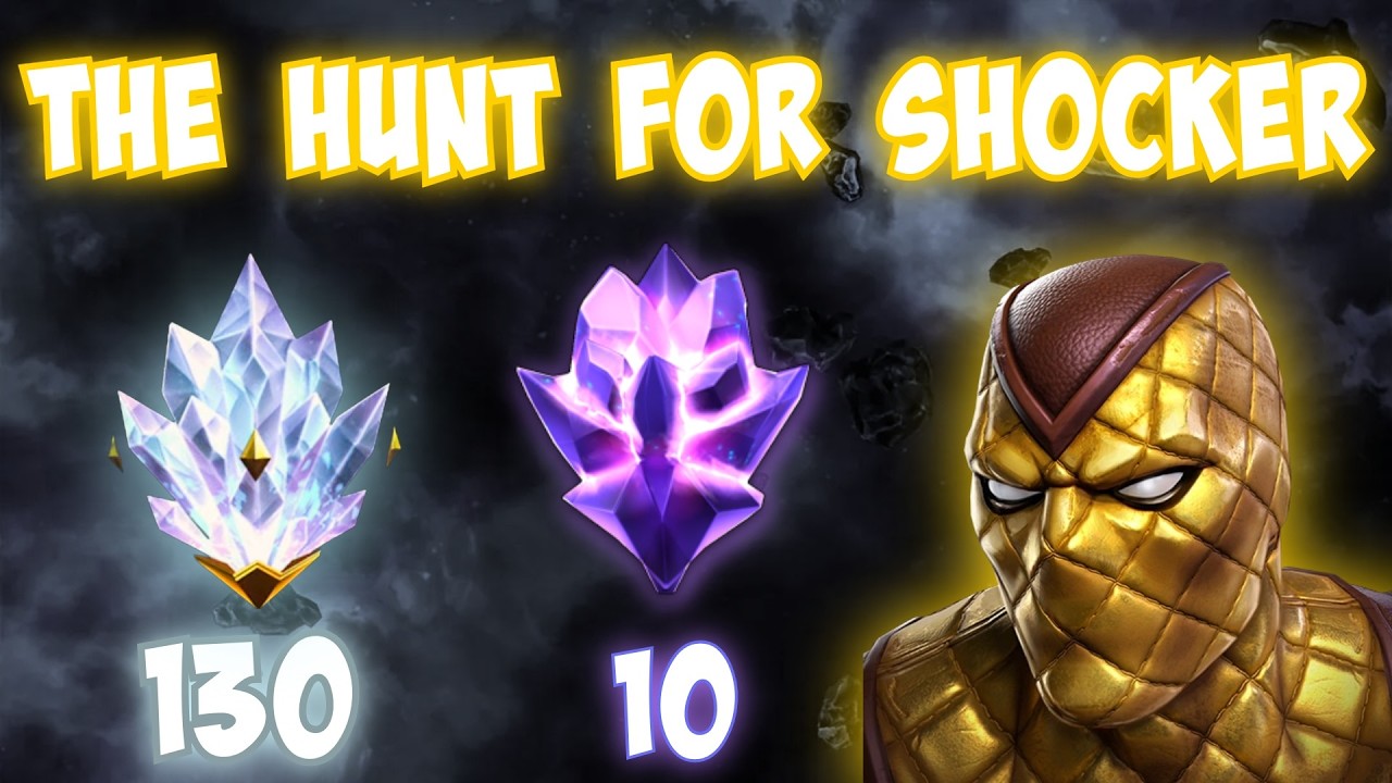 Getting 5 ASCENDED CHARACTERS! | The Hunt For Shocker Part 3 | MCOC