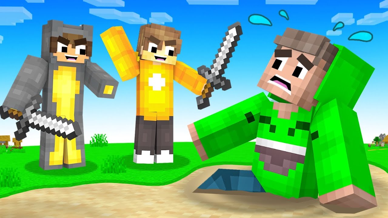 ОХОТНИКИ против СПИДРУНЕРА с ЛОВУШКОЙ ИЗ ЗЫБУЧЕГО ПЕСКА! (Minecraft)