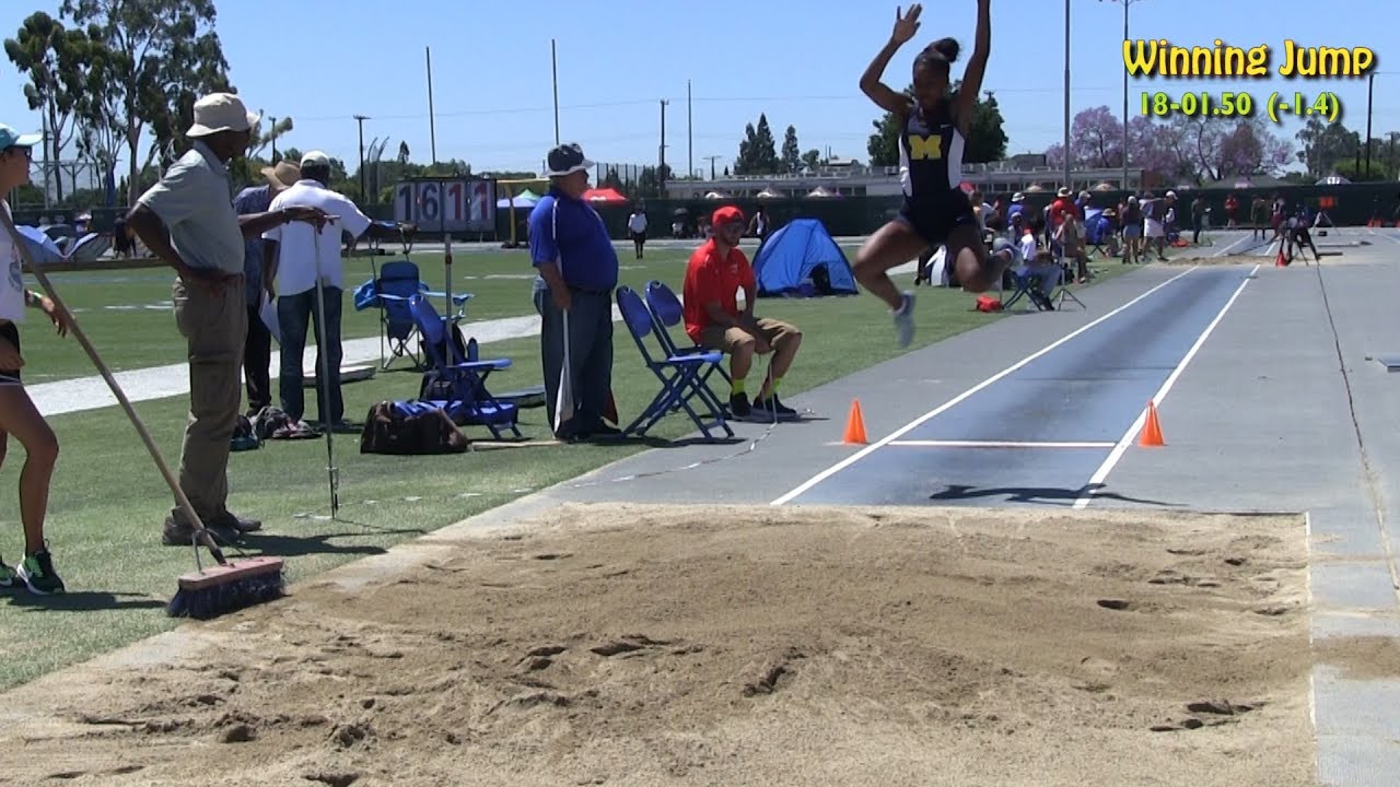 2017 TF - CIF-ss Finals (Div 4) - Long Jump (Girls)
