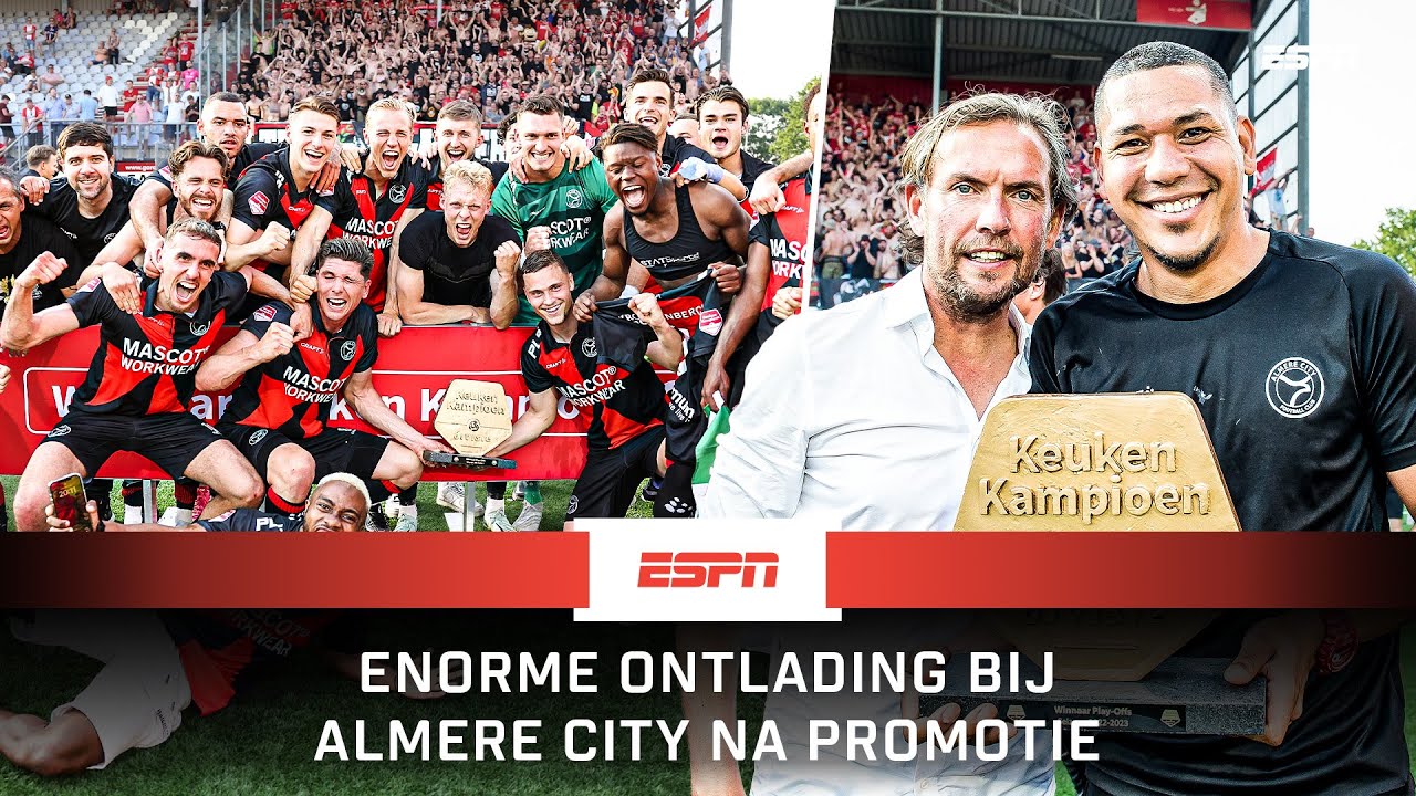 🥳🔥 ENORME ONTLADING na LAATSTE FLUITSIGNAAL bij PROMOTIE ALMERE CITY!