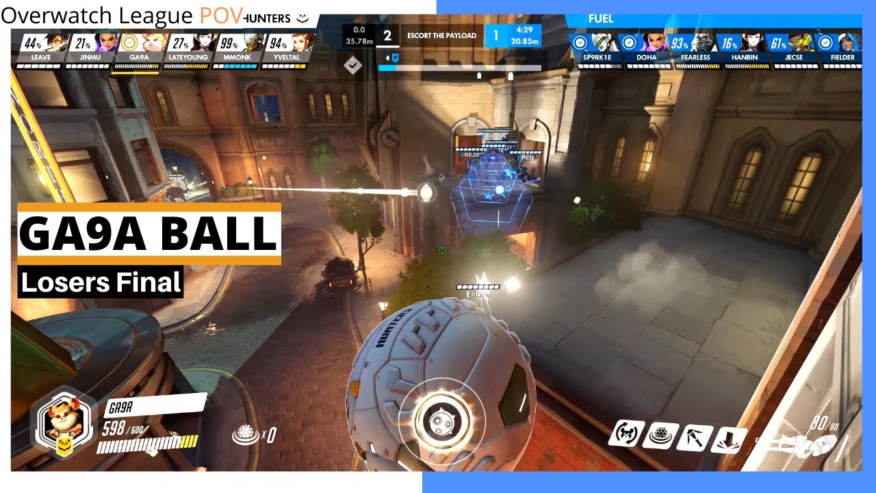 GA9A WRECKING BALL POV | Losers Final - Hunters vs Fuel | OWL Season 2021 Summer Showdown