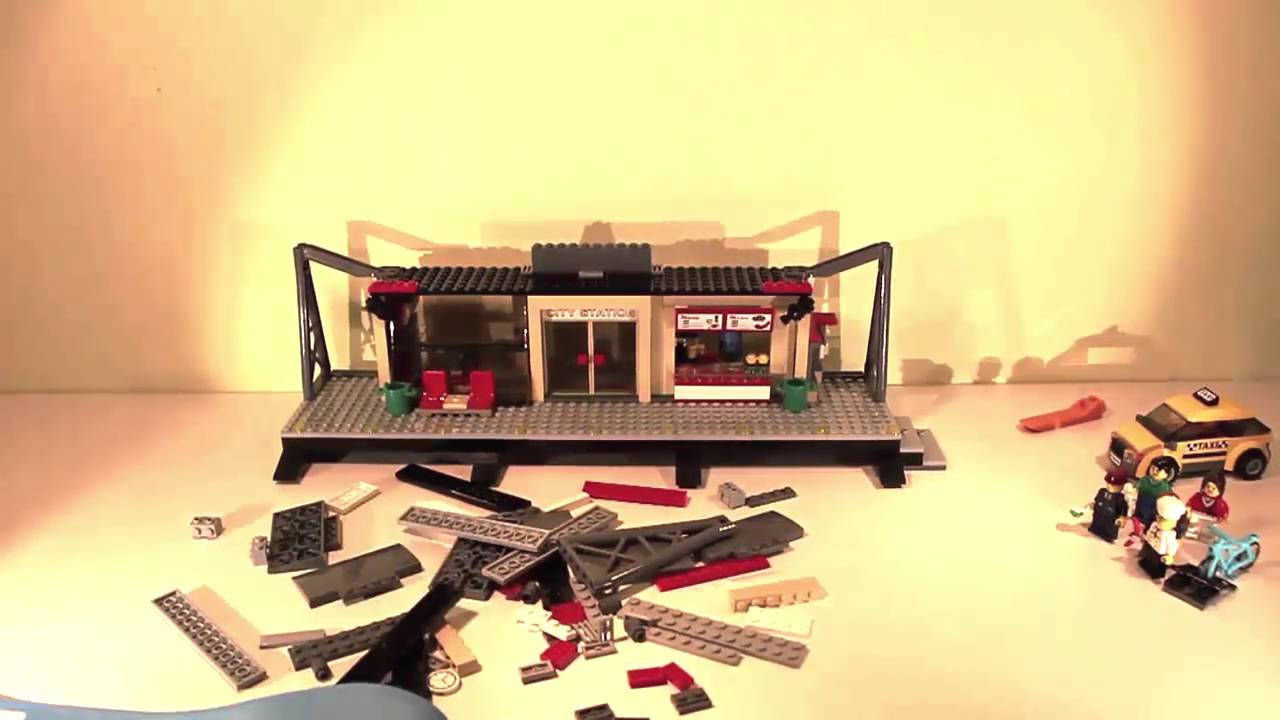 Lego City - Train Station 60050 - Speed Build/Showcase