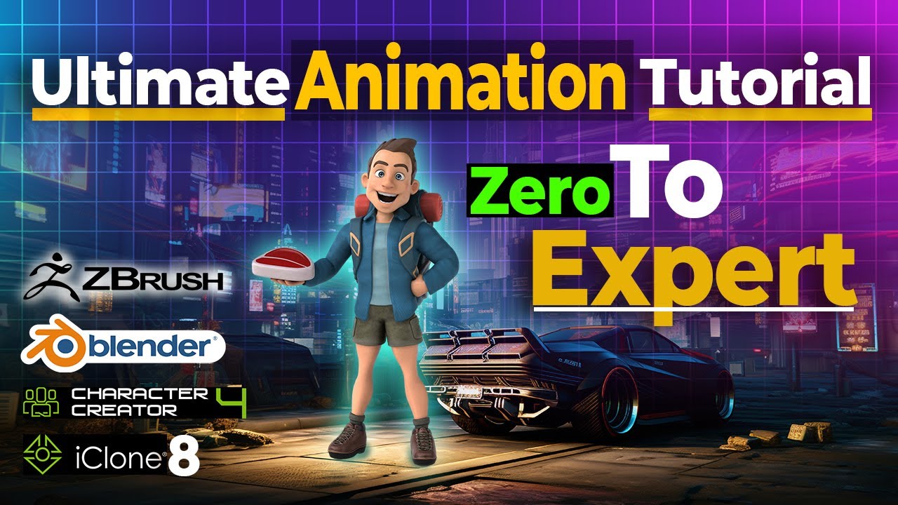 Master Animation: From Beginner to Advanced in One Comprehensive Course