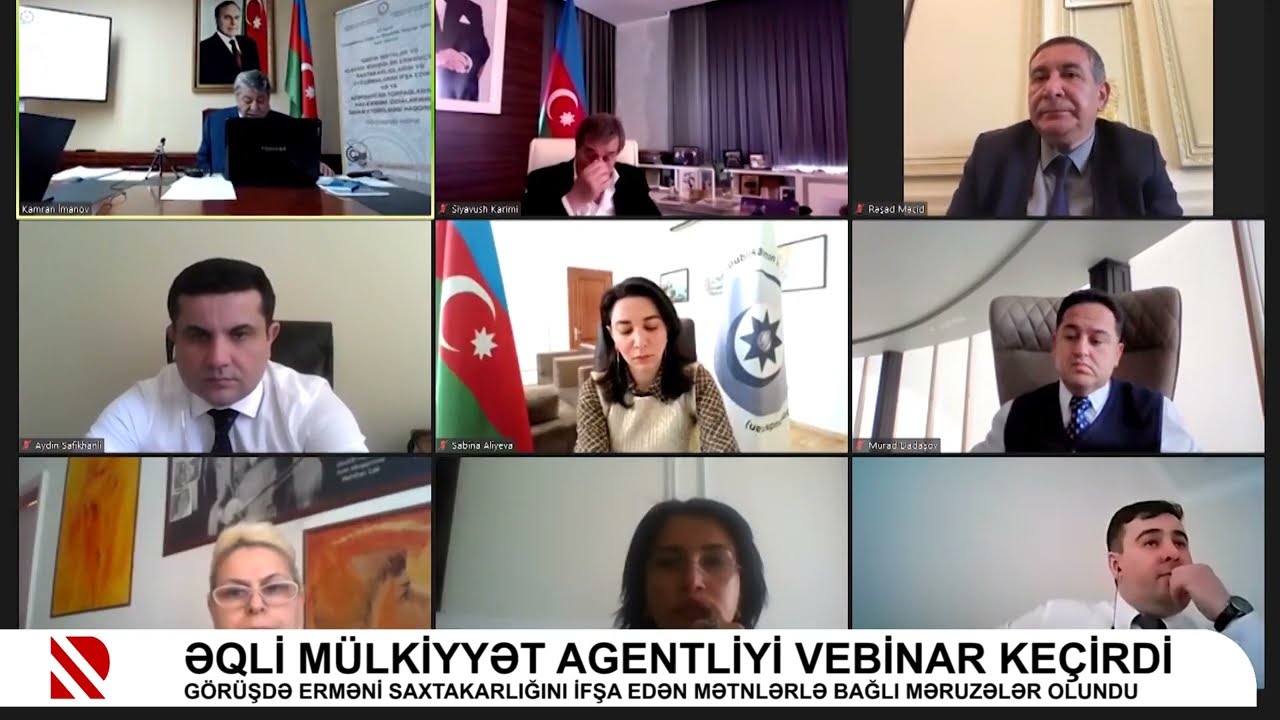 Əqli M&uuml;lkiyyət Agentliyi vebinar ke&ccedil;irdi (Real TV - 22.04.2022)