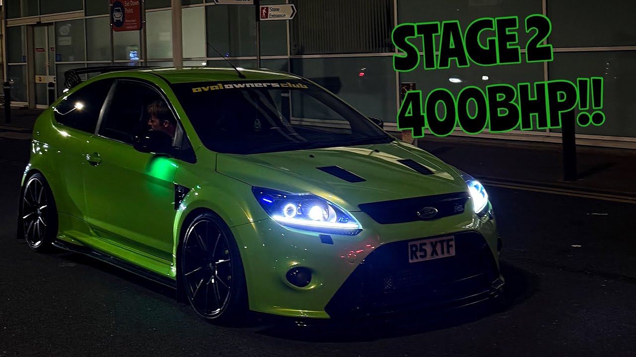 Ford Focus RS Stage 2 мощностью 400 л.с. - ВПЕРЁД!! ГРОМКОЕ ПЛАМЯ!!