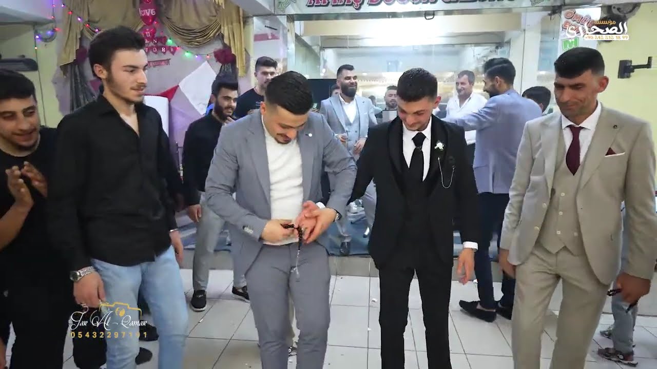 أفراح ال خضر حفل زفاف العريس عمر إبراهيم خضر أحيا الحفل الفنان جميل جنيد ج4