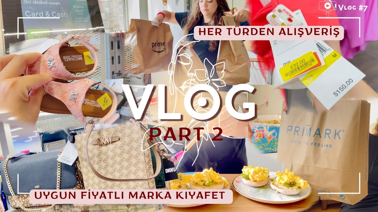 TK Maxx: Ucuz ve Marka Kıyafet Mağazası | Zara Alışverişim | Amazon Online Market Alışverişi |Vlog#7